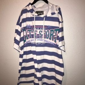 VINTAGE LATTE SPORT HOODED SHIRT